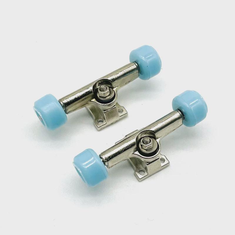 Blue wheel bridge pair